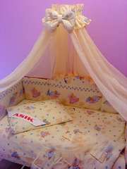 Набор постельного белья в детскую кроватку ТМ «ASIK»- 8 эл- №117